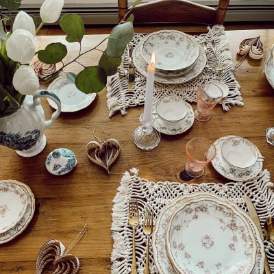 How to Style a Timeless Spring Table