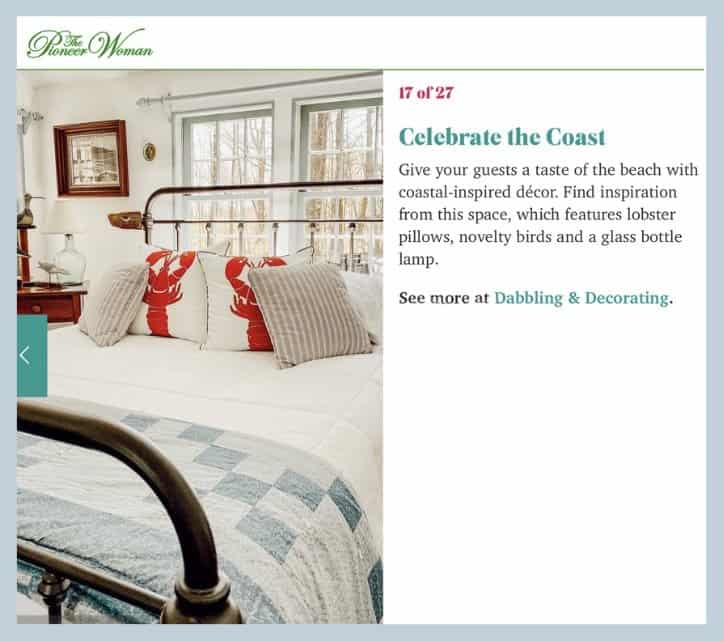 Antique Guest Bedroom