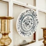 A Very Simple Vintage Plates and Windows DIY