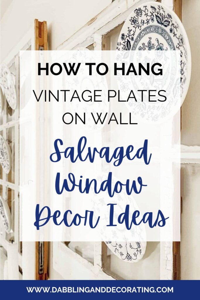 Can vintage plates on wall decor be changed seasonally?