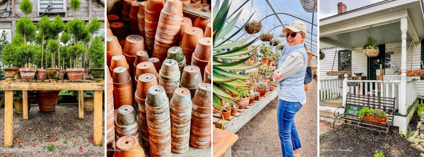 Snug Harbor Farm in Maine: Vintage Garden Decor & Terracotta Pot Inspiration