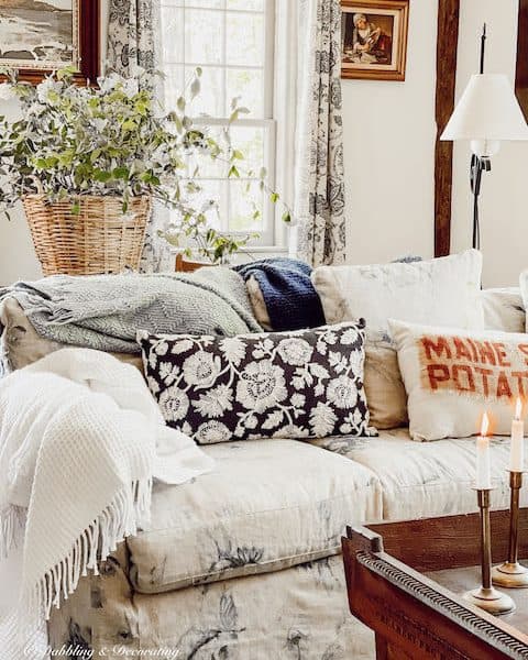 Vintage Styled Living Room