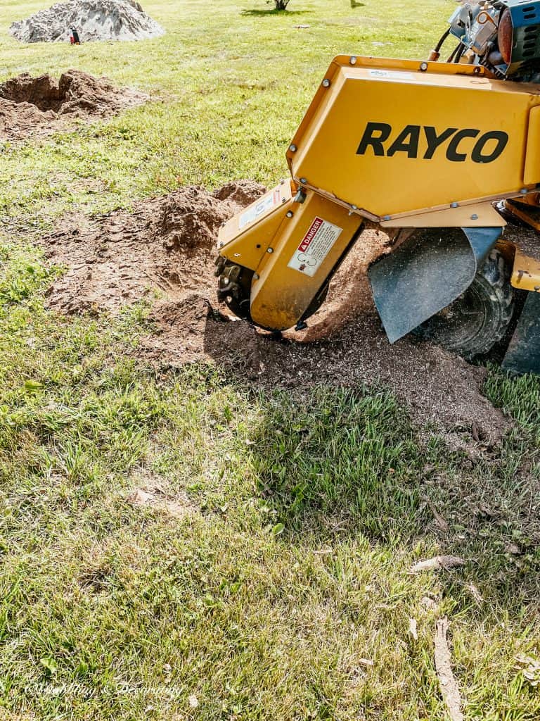 A Rayco Wood Chipper