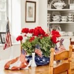 Vintage Style Patriotic Centerpiece