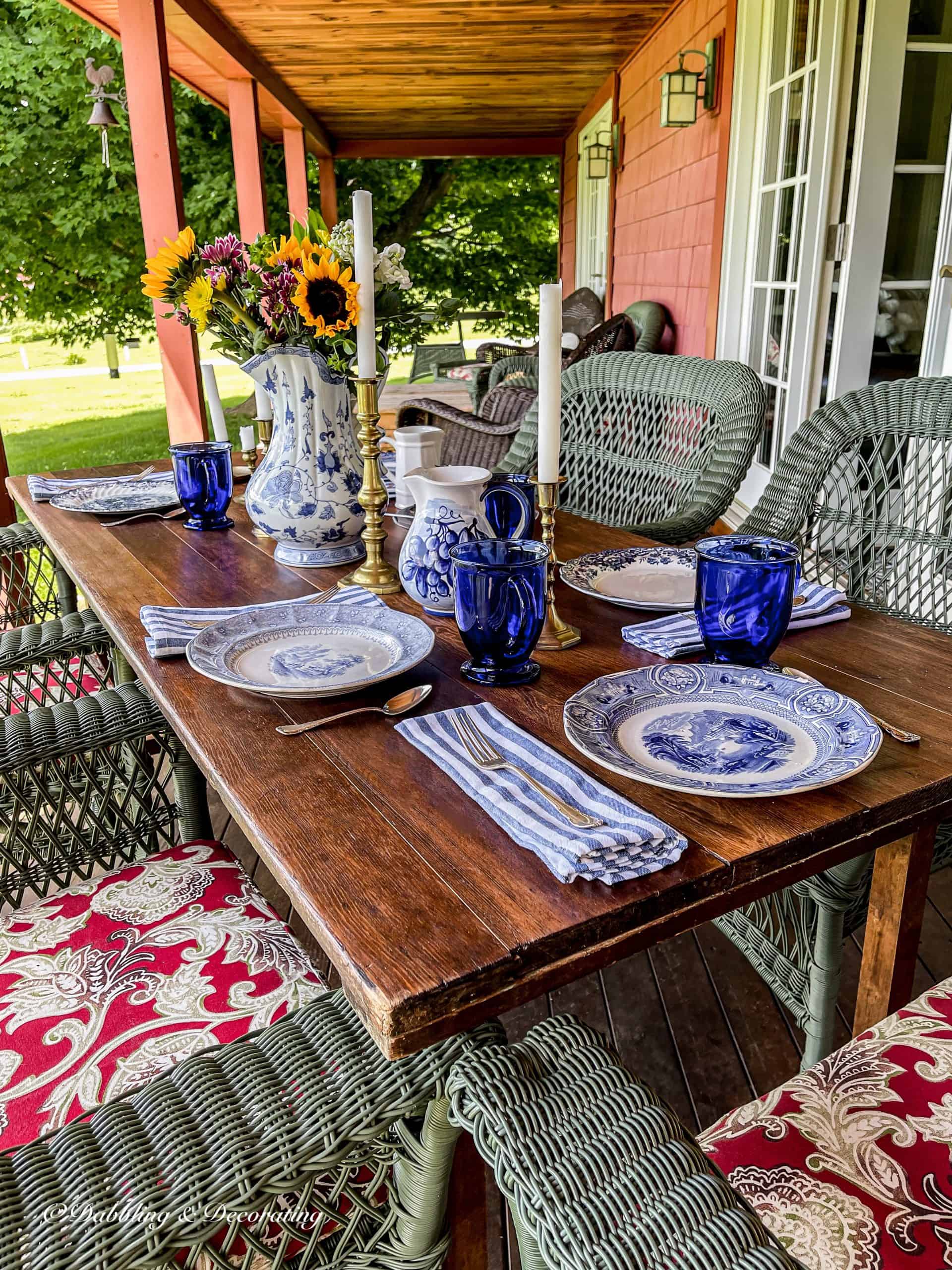 My Favorite Second Hand Table Dabbling & Decorating