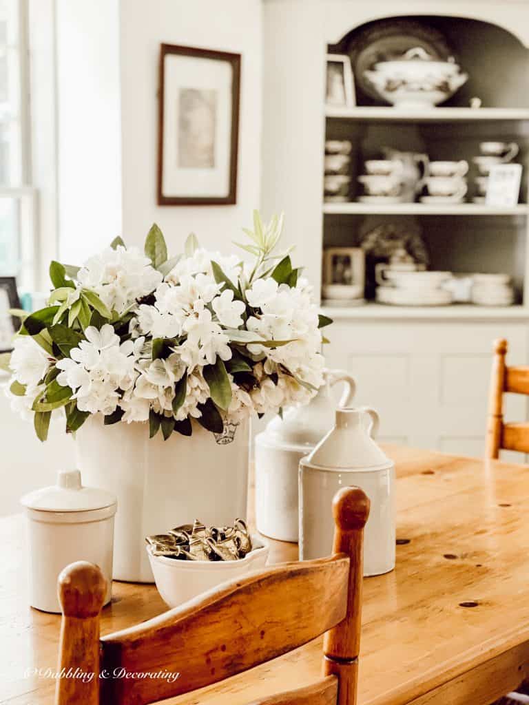 Our Summer House Tour.  Dining Room.