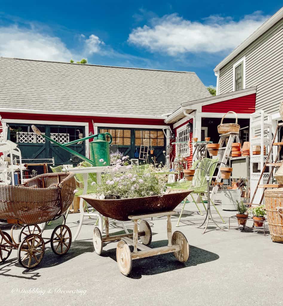 What does frugality mean to you?  Sage Farms Antique Center.