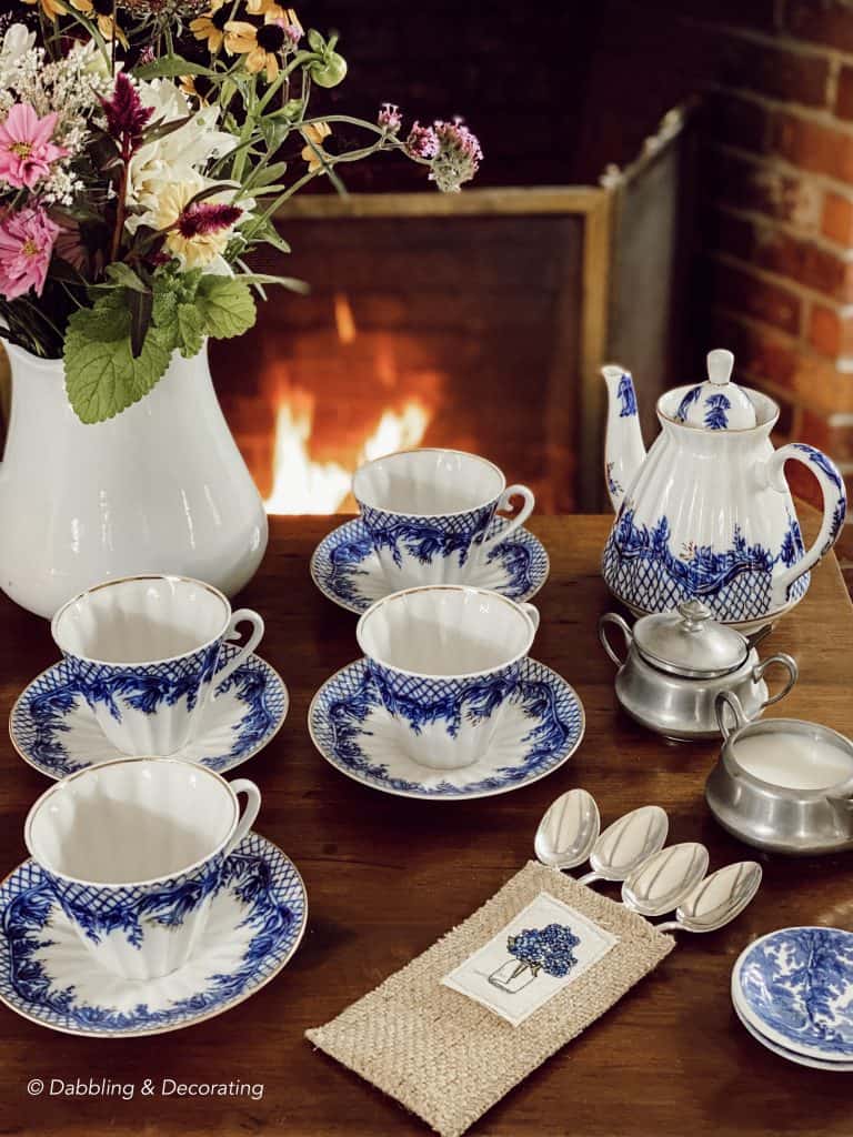 Morning Coffee Fireside Table