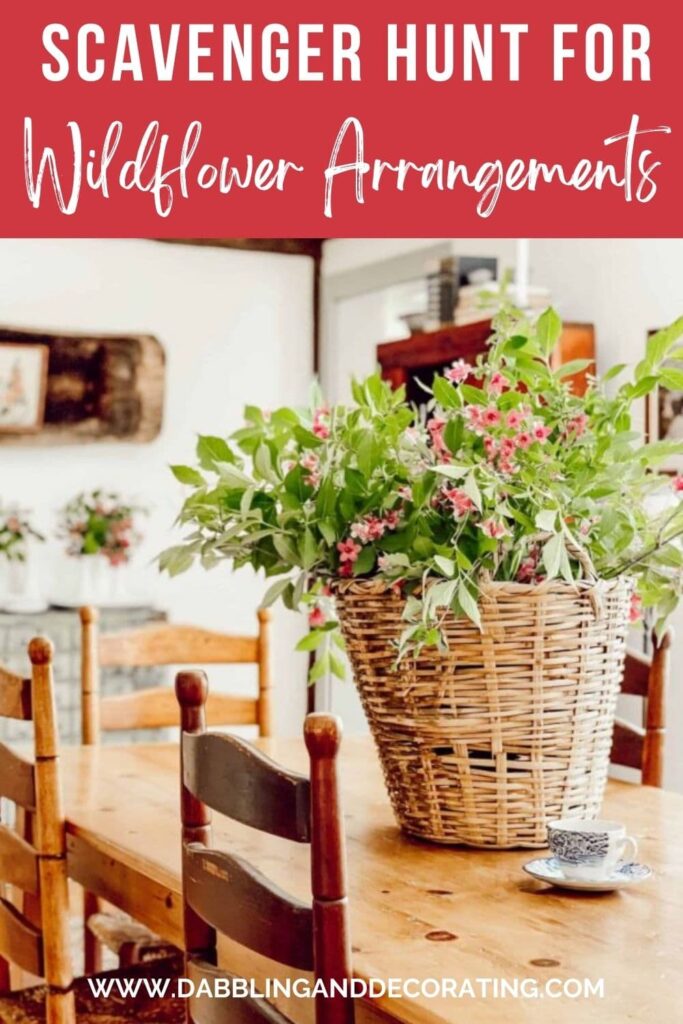 Wildflower Arrangements Scavenger Hunt