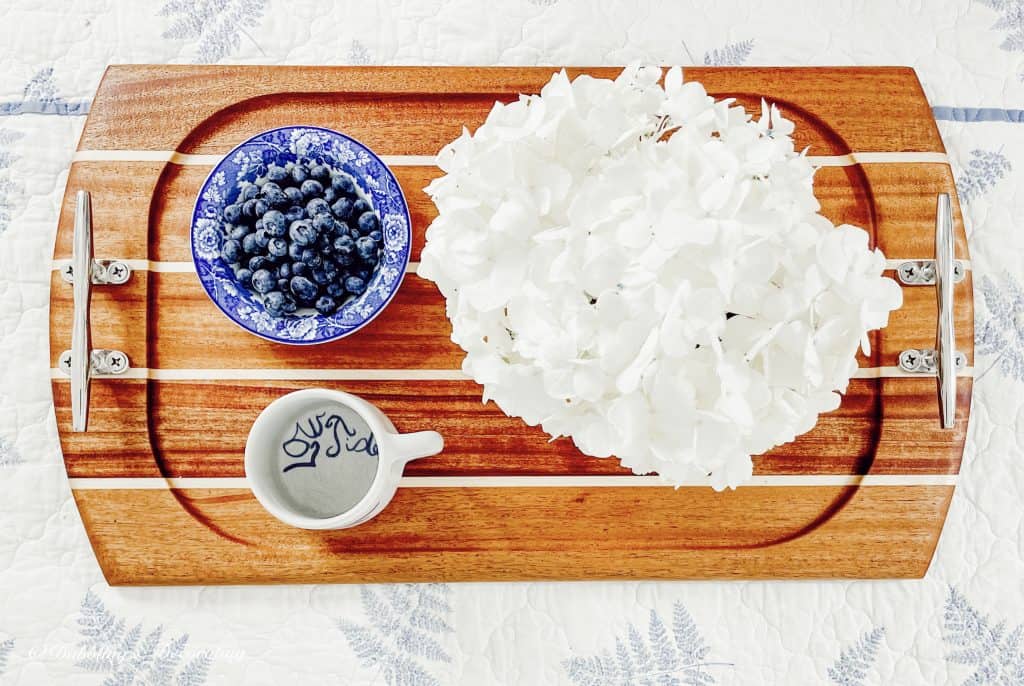 My Favorite Nautical Serving Tray with Handles