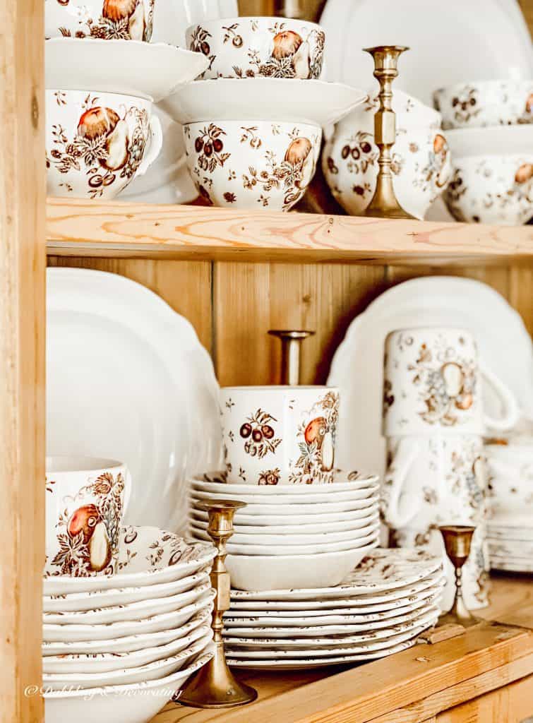 Autumn Delight Dishware by Johnson and Brothers.