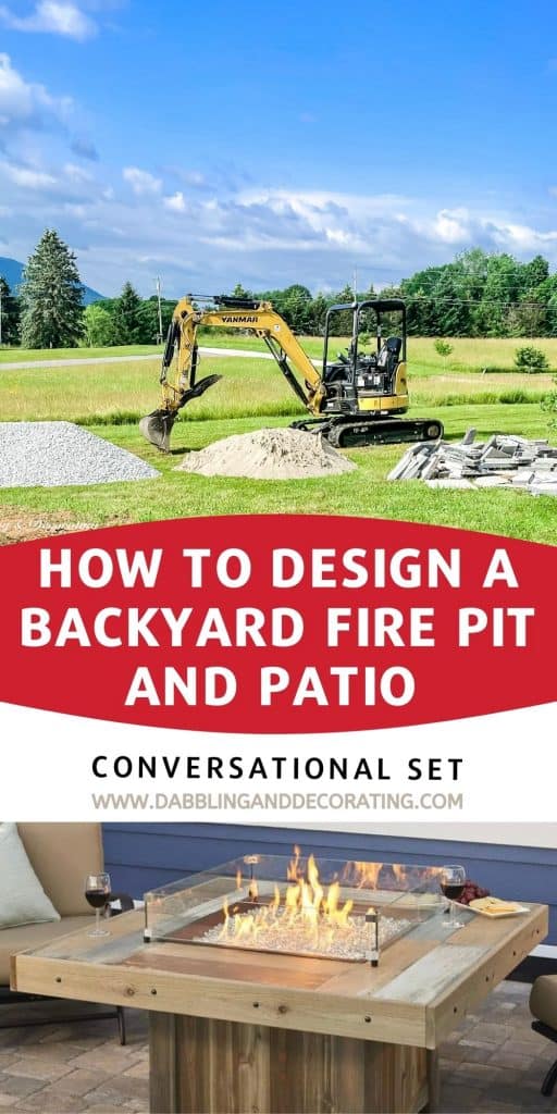 How to Design a Backyard FIRE PIT AND PATIO