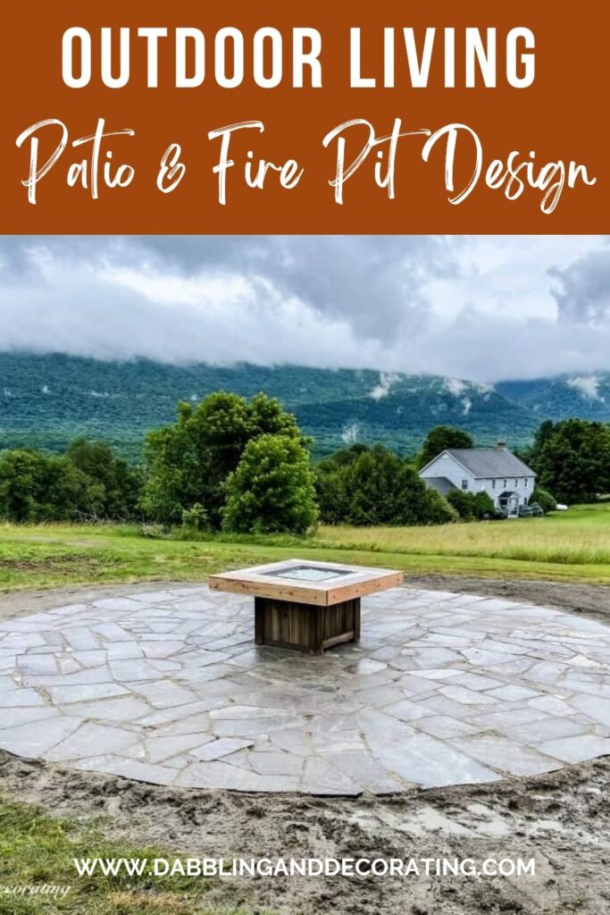Outdoor Living: Patio and Fire Pit Design