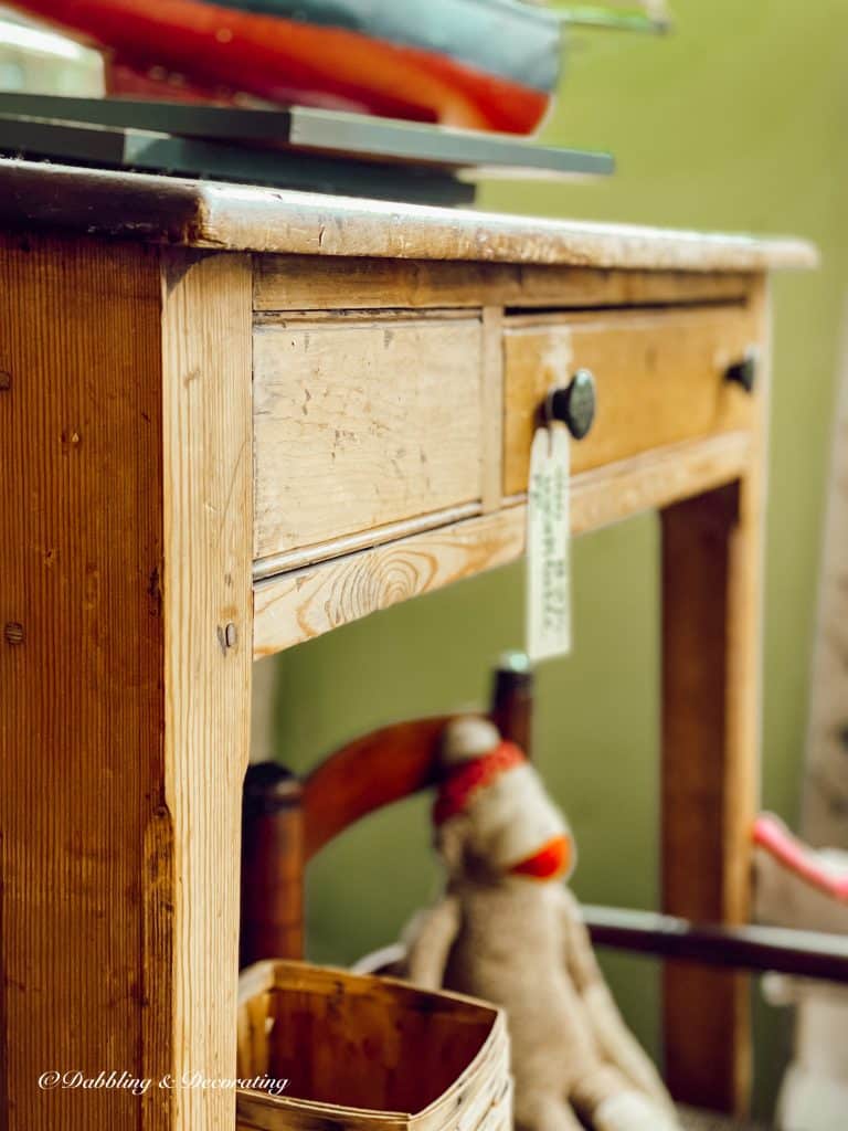 Antique Work Table Or Drafting Table?