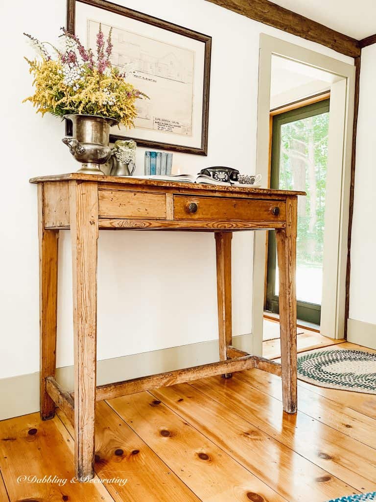 Antique Work Table Or Drafting Table?