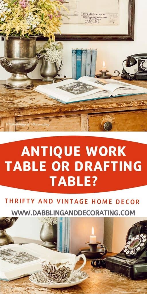 Antique Work Table or Drafting Table?