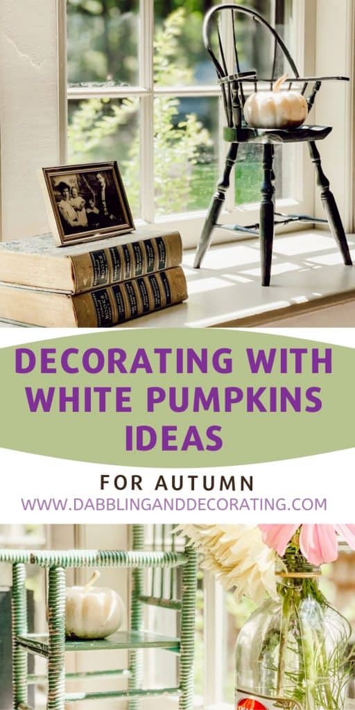 Decorating with White Pumpkins Ideas