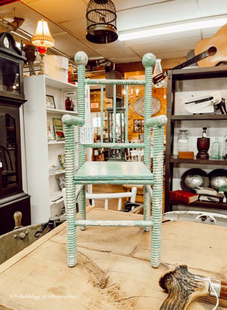 Antique clearance doll chairs