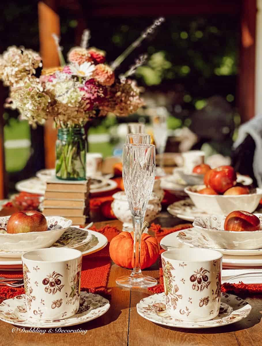Johnson Brothers Vintage Fall Tablecape