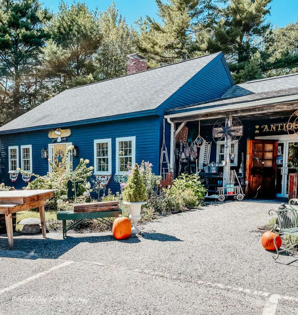 Americana Workshop Antique store in Wells, Maine.