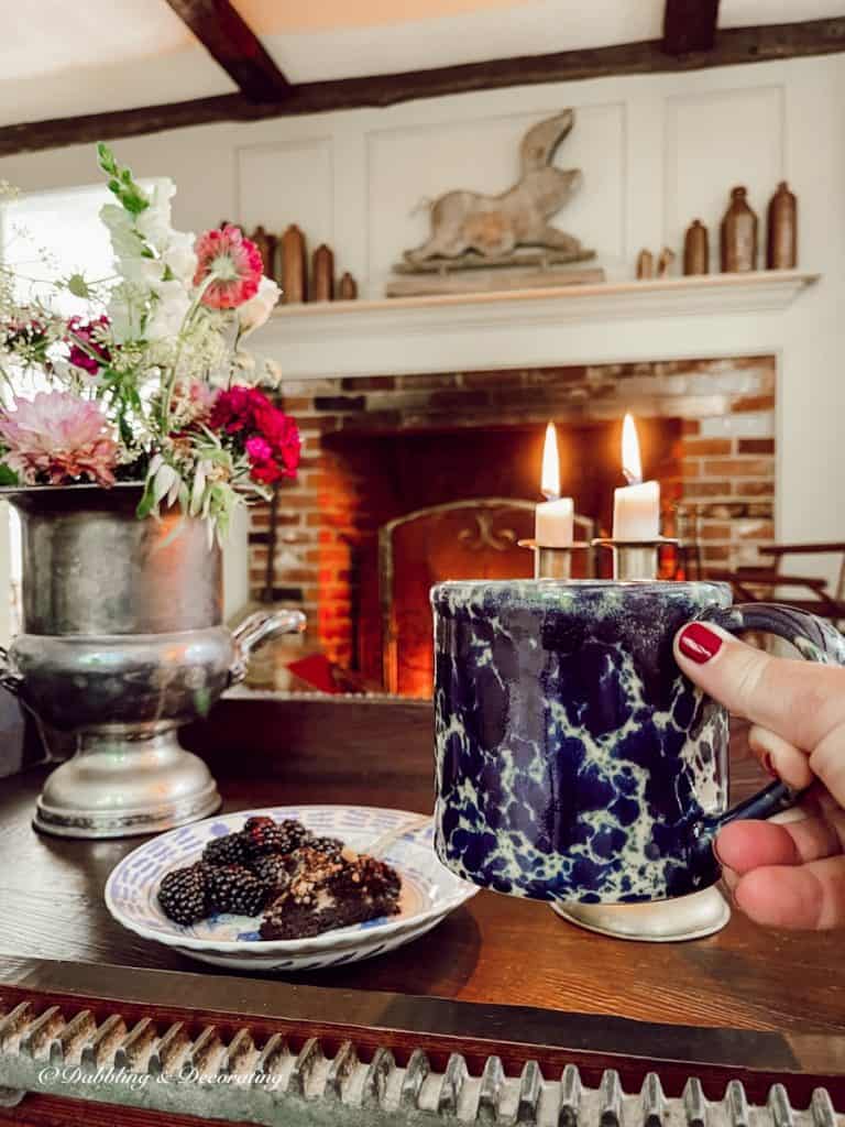 Dessert by the Fire