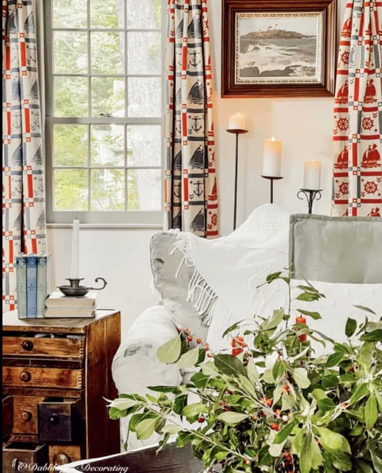 Leaning into Grandmillennial Style with Fabulous Drapes