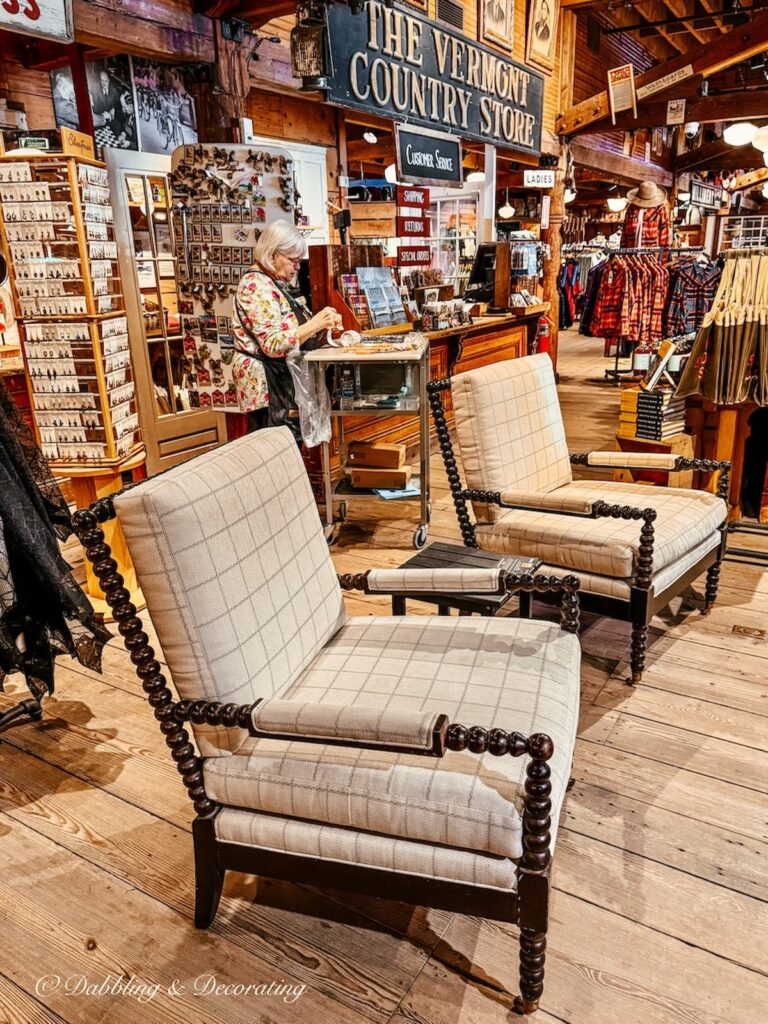 Inside The Vermont Country Store in Weston, Vermont.