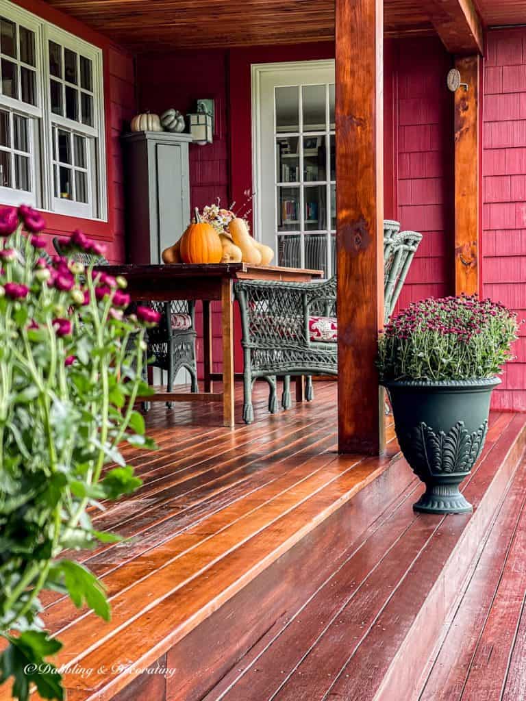 Fall Porch