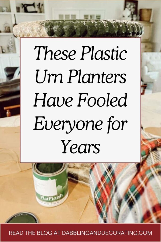 These Plastic Urn Planters Have Fooled Everyone for Years