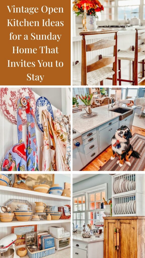 Vintage Open Kitchen Ideas for a Sunday Home That Invites You to Stay photo collage