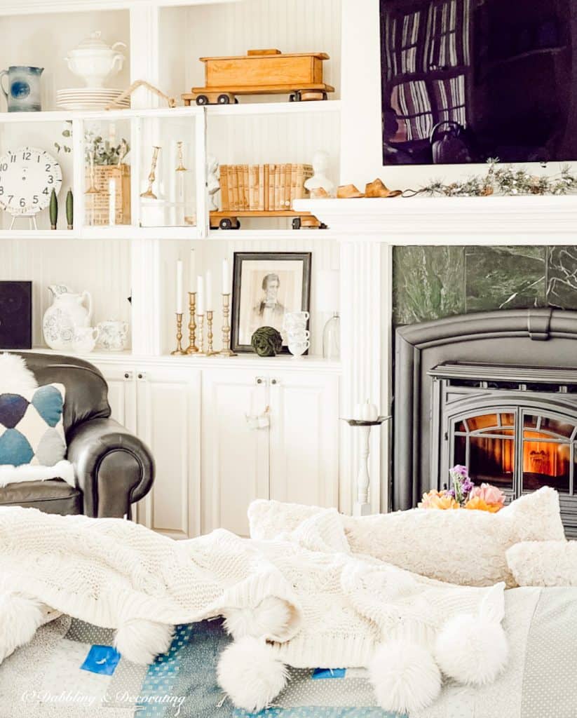 Cozy Winter Neutral Built-Ins