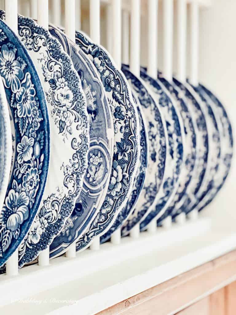 Blue and White Dishes