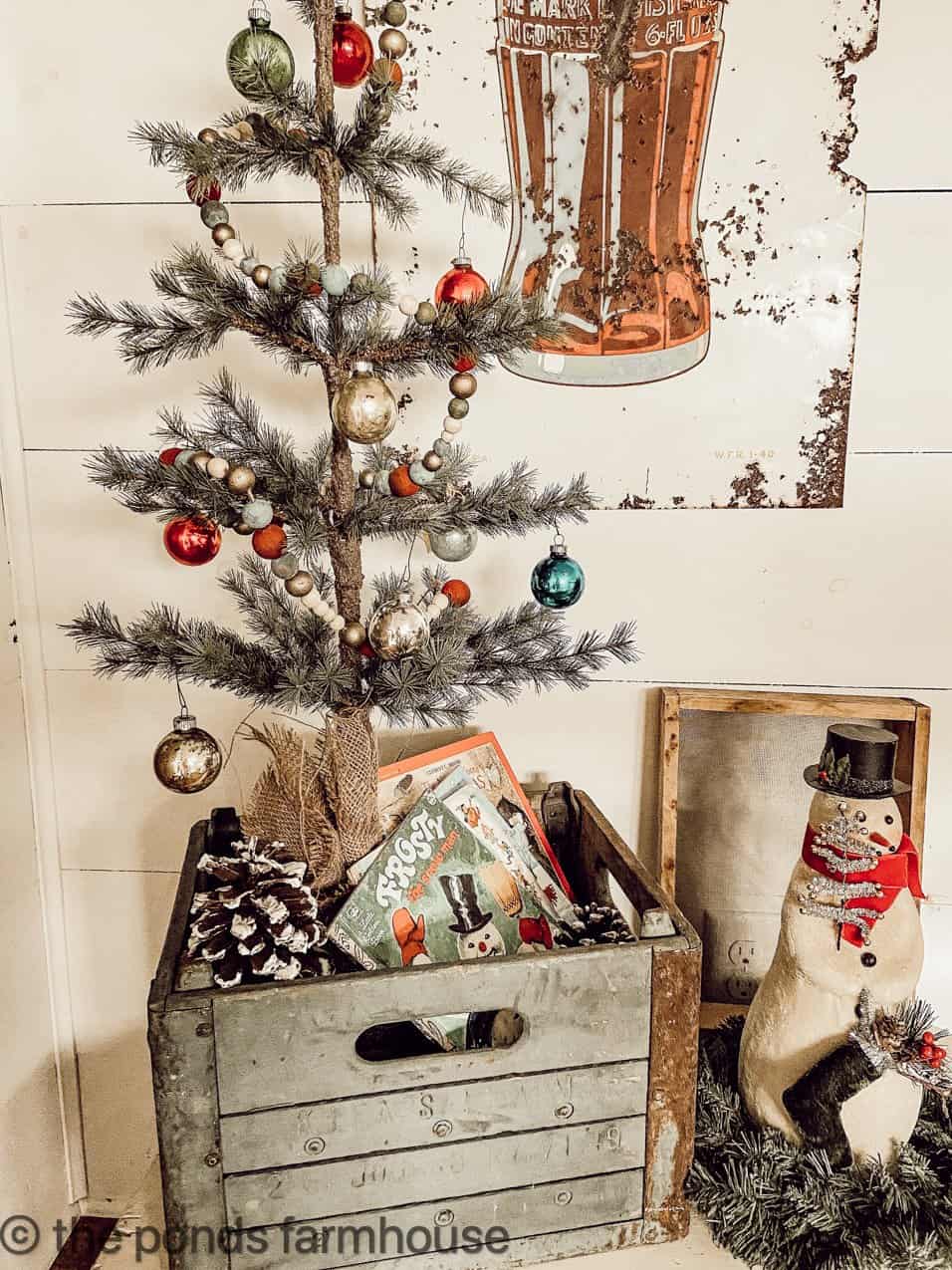 Vintage Christmas Tree Decor