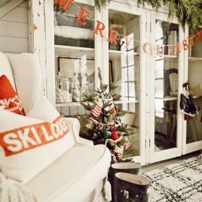 Vintage Christmas Decor on Full Display