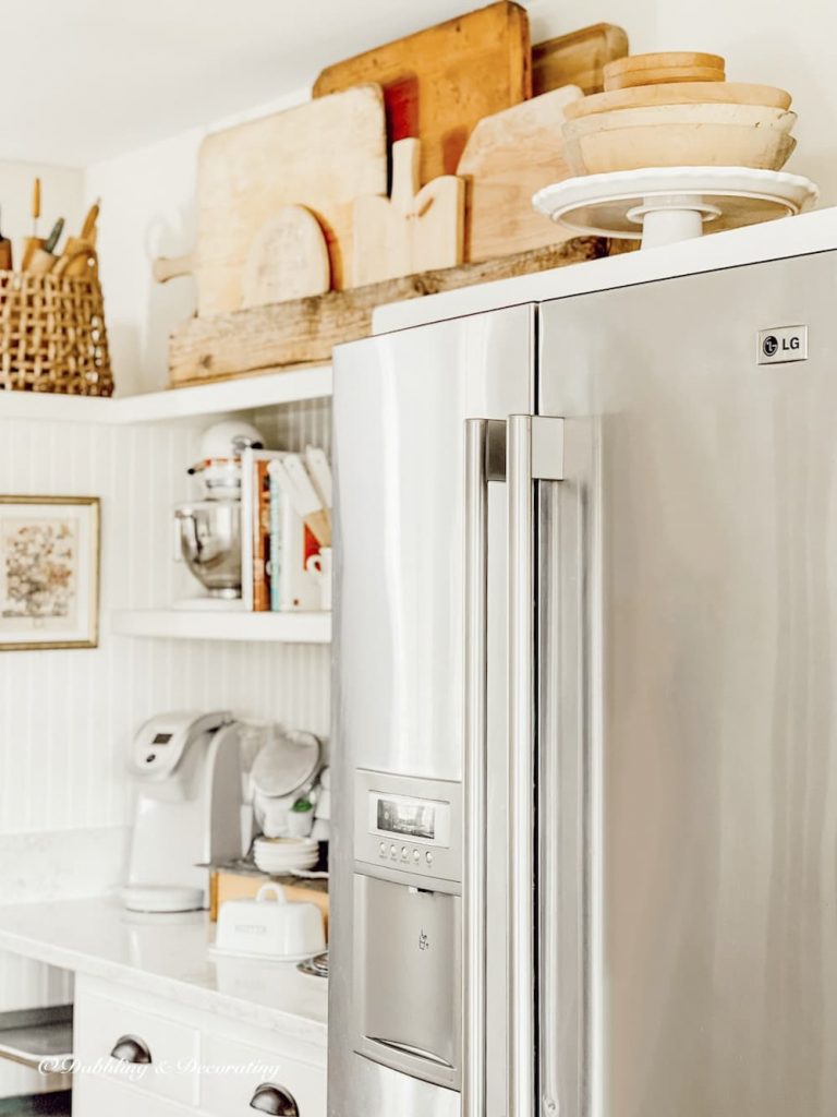 Winter White Farmhouse Kitchen