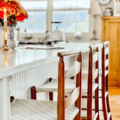 Winter White Farmhouse Kitchen
