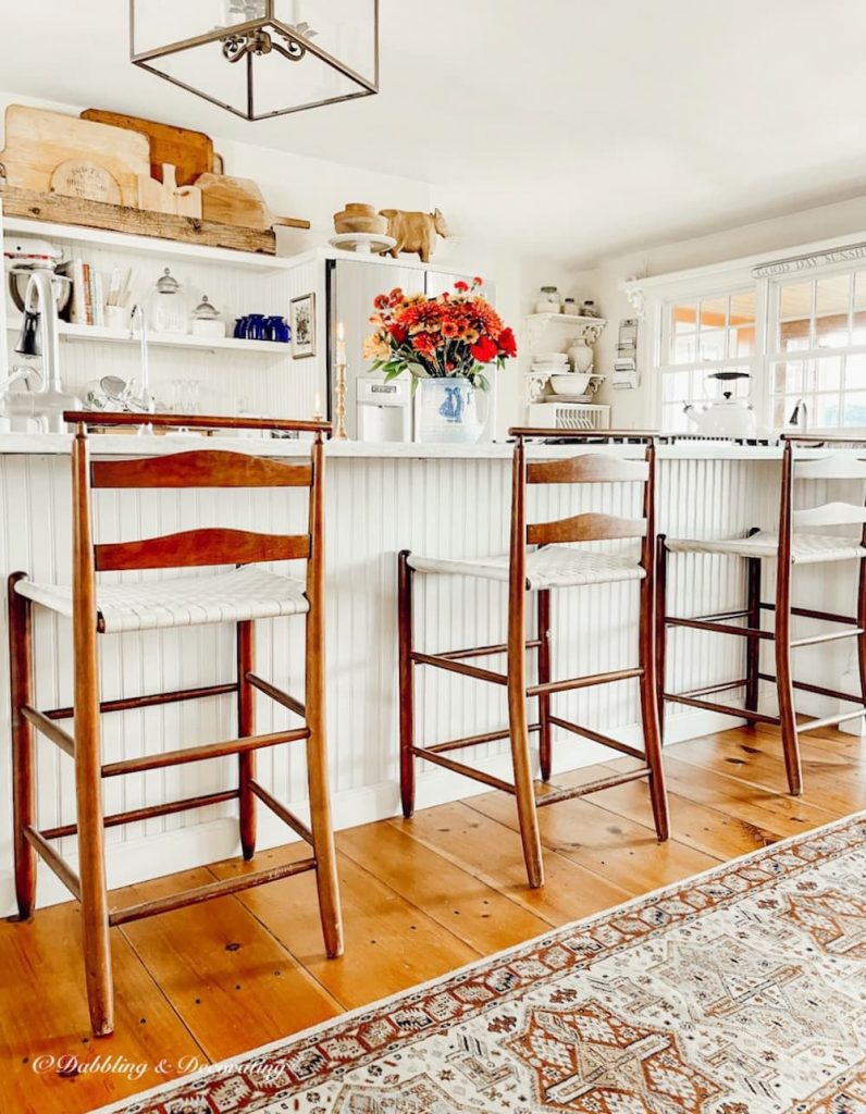 Winter White Farmhouse Kitchen