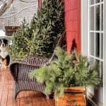 Vintage Ski Lodge Christmas Tree