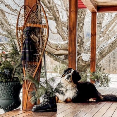Vintage Ski Lodge Decor