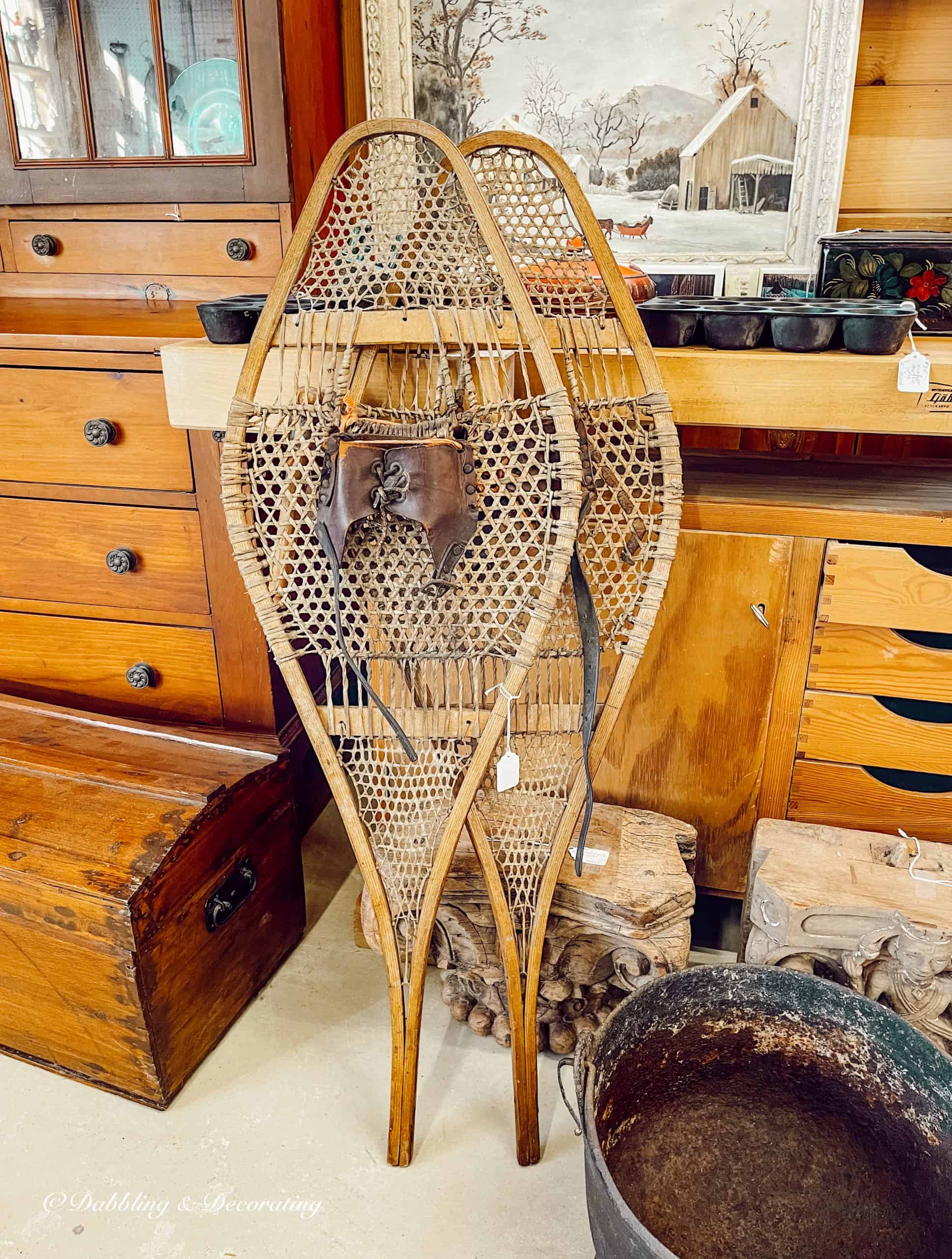 Vintage Snowshoes