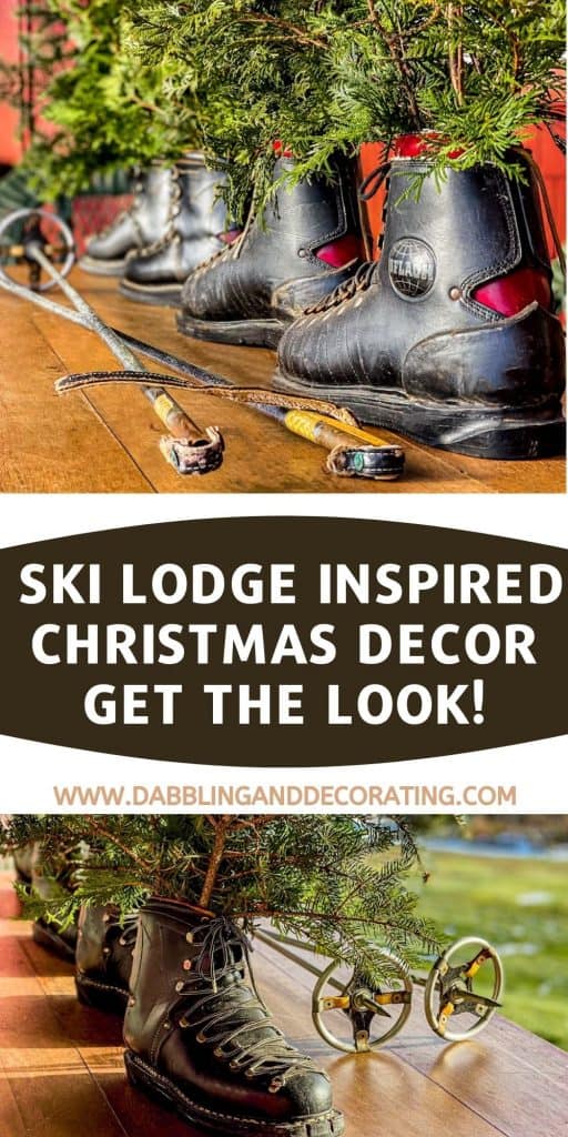 Ski Lodge Inspired Christmas Decor