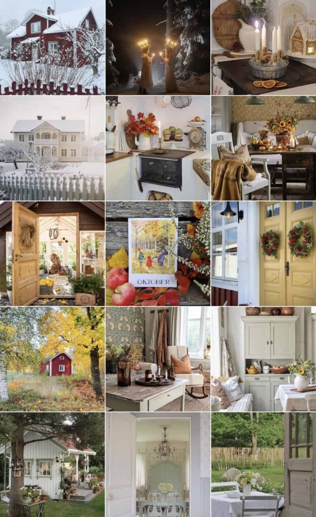 Homes in Sweden Collage.