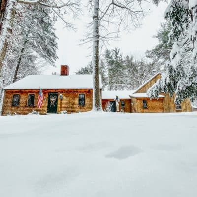 Cozy Snow Day at Home in Maine