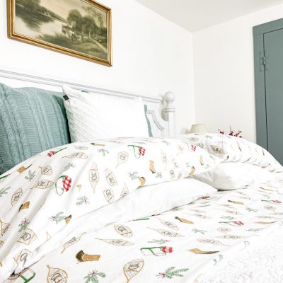 The Coziest Ski Lodge Bedding