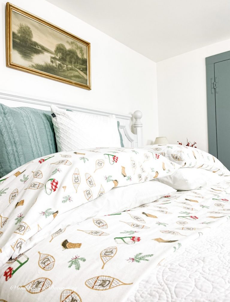 The Coziest Ski Lodge Bedding