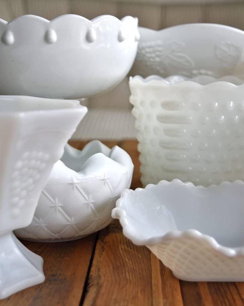 White Milk Glass