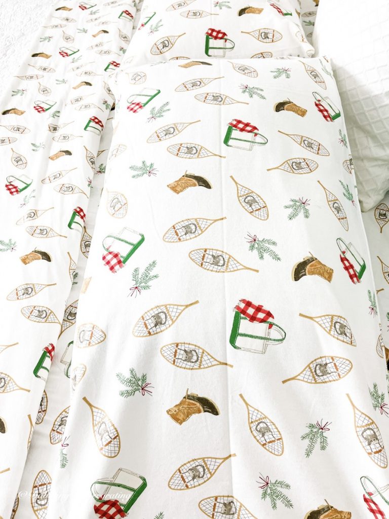 The Coziest Ski Lodge Bedding