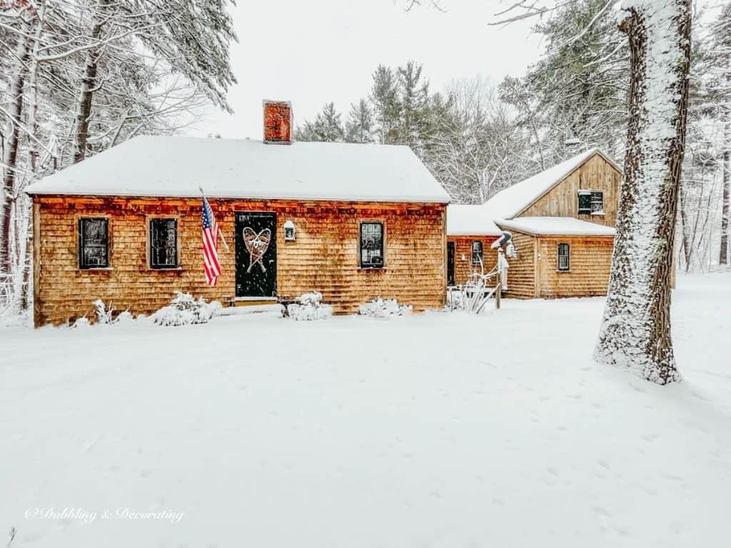 Front Door Ski Lodge Vintage Snowshoes