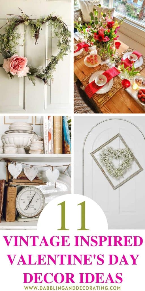 11 Vintage Inspired Valentine's Day Decor Ideas