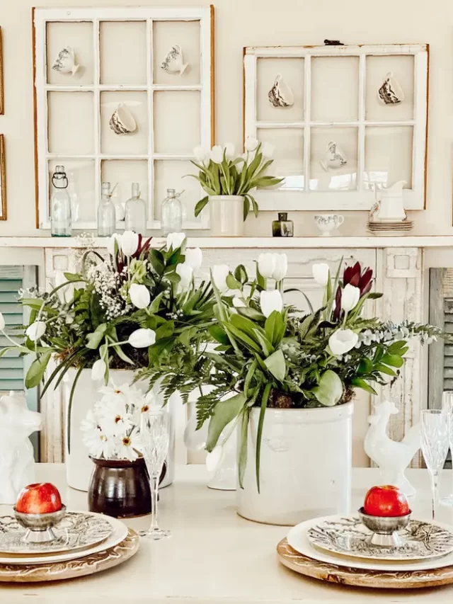 Antique Crock Flower Arrangements You Will Want to Create Today